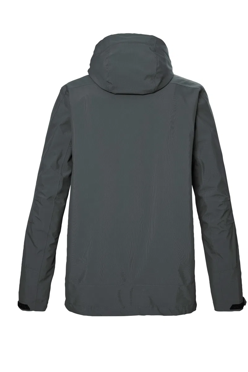 Killtec Herren Kos 87 Mn Jckt Funktionsjacke/Outdoorjacke mit abzippbarer Kapuze