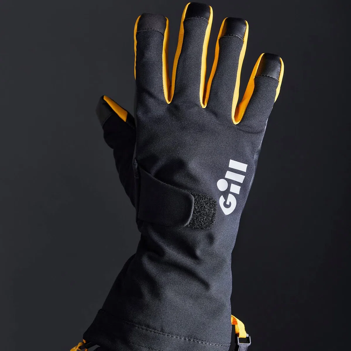 Gill Helmsman Gloves 7805 - Schwarz - Atmungsaktiv wasserdicht sprühfest