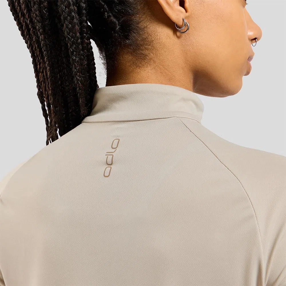 Odlo Damen Essential Ceramiwarm Half Zip Longsleeve