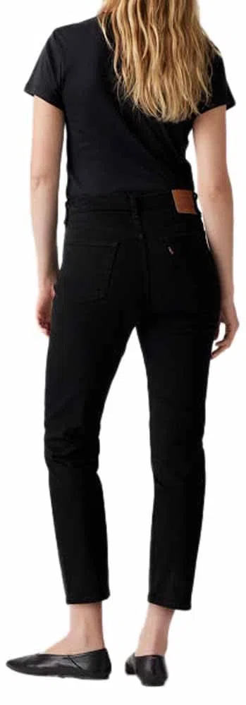 Levi's 501 Crop High Rise Straight Fit Damen Jeanshose