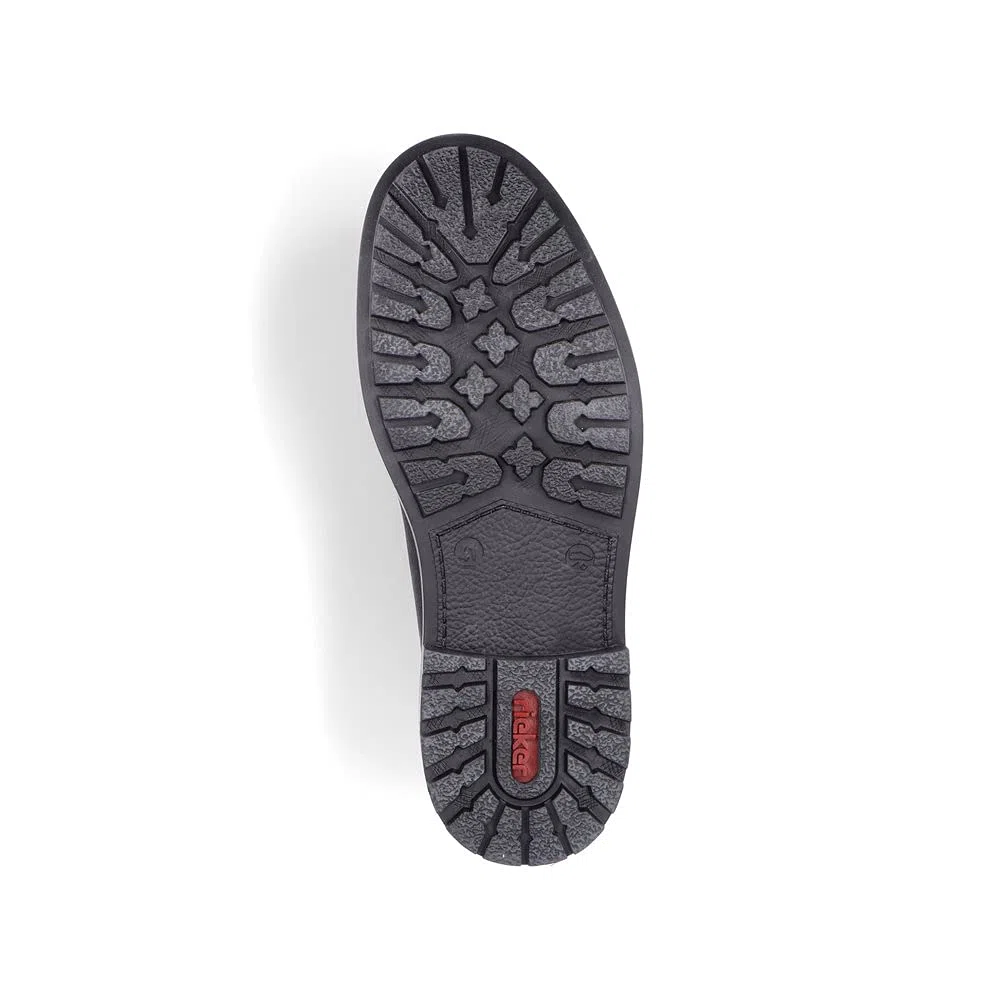 Rieker Herren Bequemschuhe B4610, Männer Schnürschuhe, wasserabweisend, riekerTEX