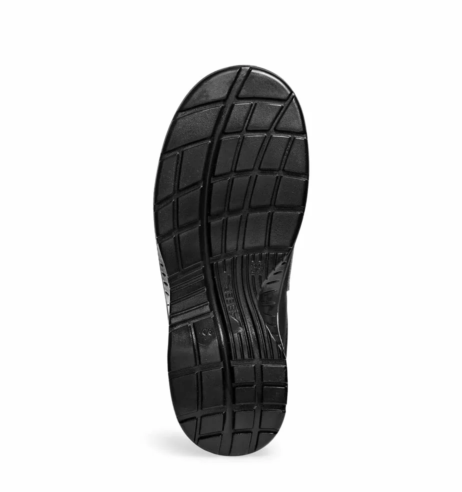 Abeba Halbschuh 711137 - X-Light Glattleder schwarz, 46 EU
