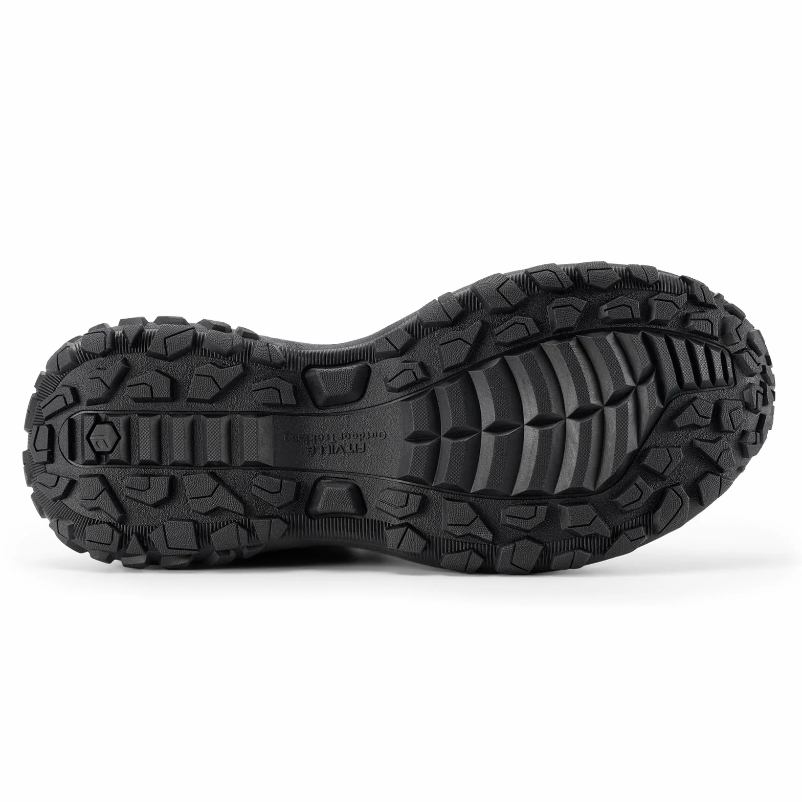 FitVille Wanderschuhe Herren Extra Breit Trekkingschuhe rutschfeste Slip On Outdoor Schuhe Atmungsaktiv Bergschuhe Leicht Walkingschuhe Weit Herren Sneaker