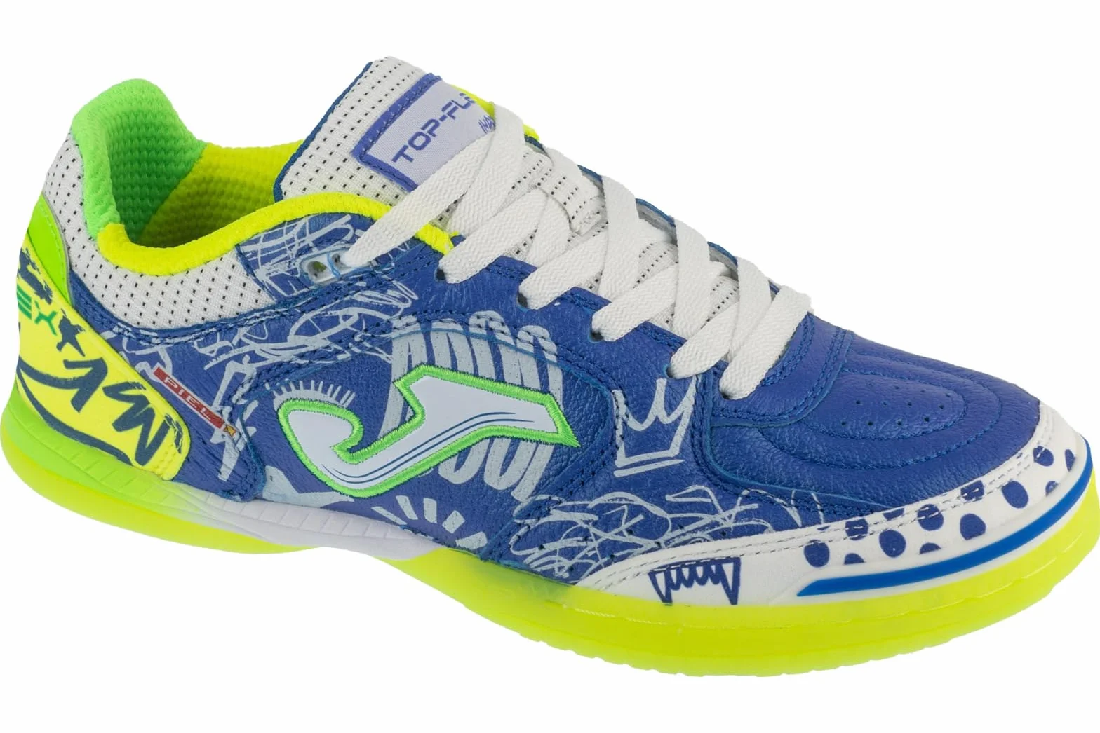 Joma Top Flex 2564 IN TOPW2564IN, Herren, Hallenschuhe, Royal Blue Pito