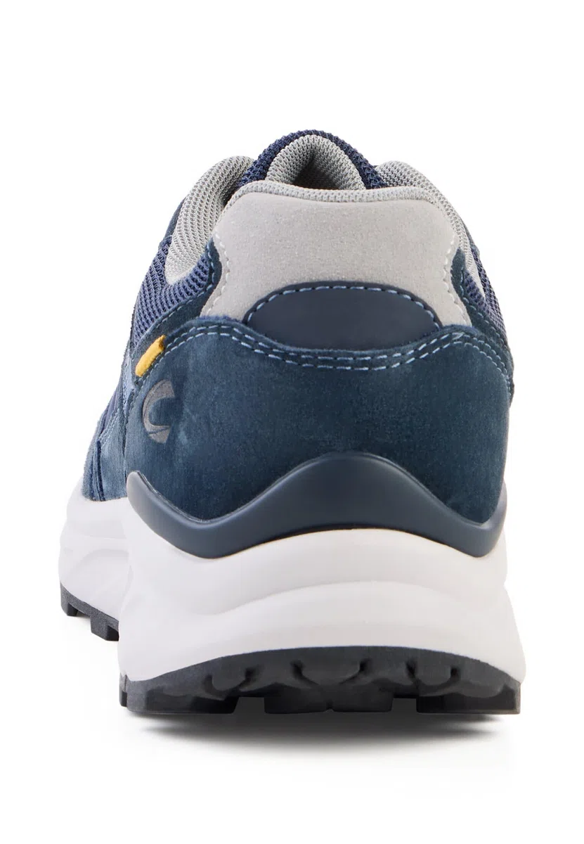 camel active Herren Sneaker mit Komfort Sohle | atmungsaktiver Schuh aus einem Nubuk Textil Mix mit einer bequemen Sohle