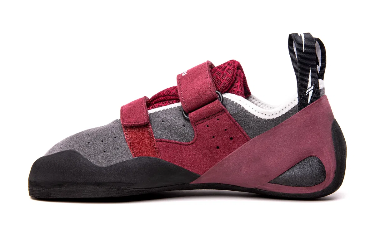 Evolv Elektra Damen Kletterschuh, Merlot/Grau