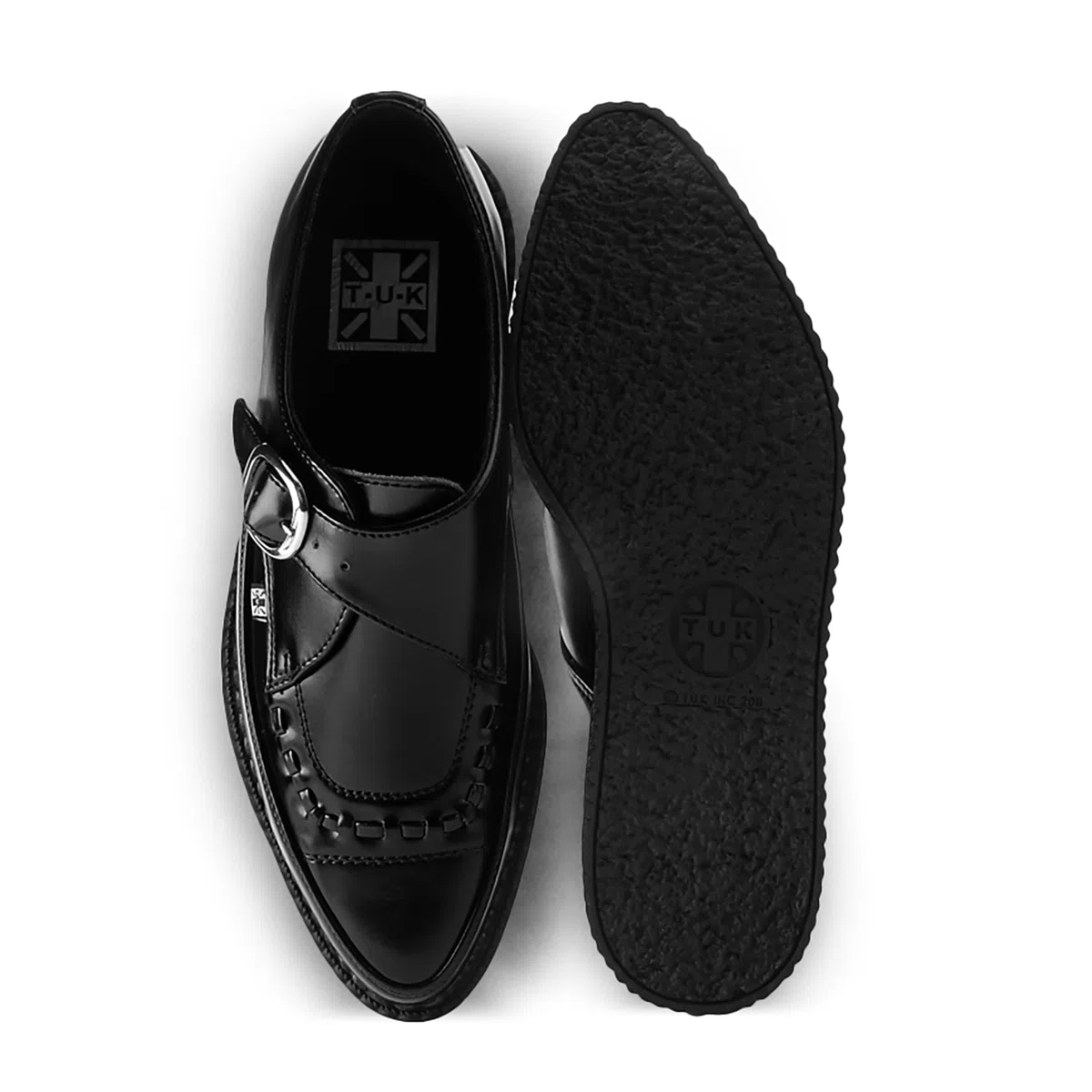 T.U.K. Pointed Creeper Monk Buckle - Herren & Damen Schuhe