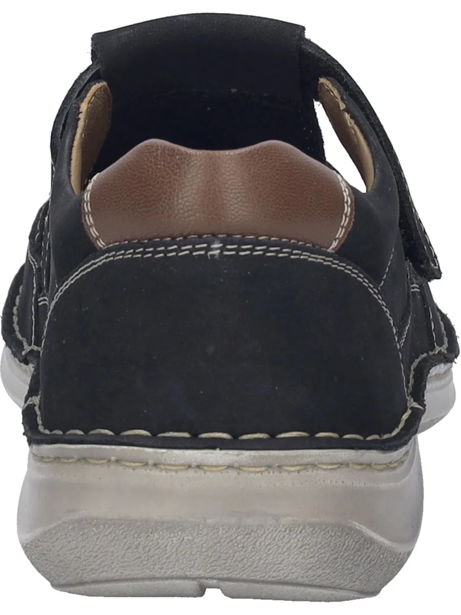 Josef Seibel Herren Kletthalbschuhe New Anvers.81,Weite K (Extra weit),Wechselfußbett