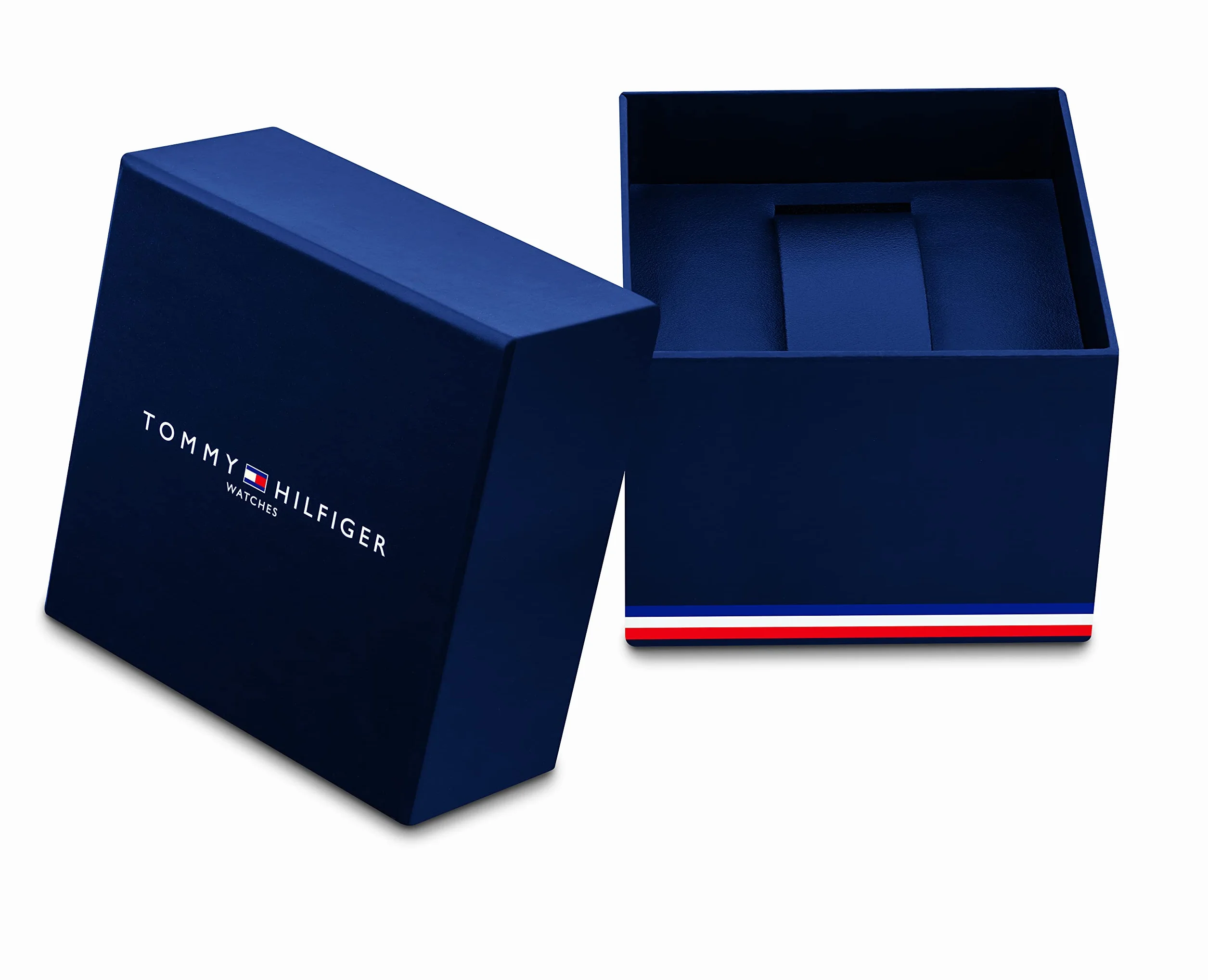 Tommy Hilfiger Analog Quarzuhr für Damen mit Silbernes Edelstahl-Mesh-Gliederarmband oder Pinkes Lederarmband