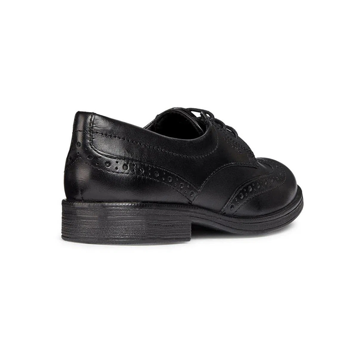 Geox Mädchen Jr Agata D Schuhe, Schwarz, 39 EU