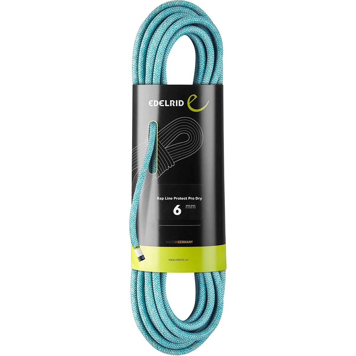 EDELRID Rap Line Protect Pro Dry 6mm, icemint, 70m