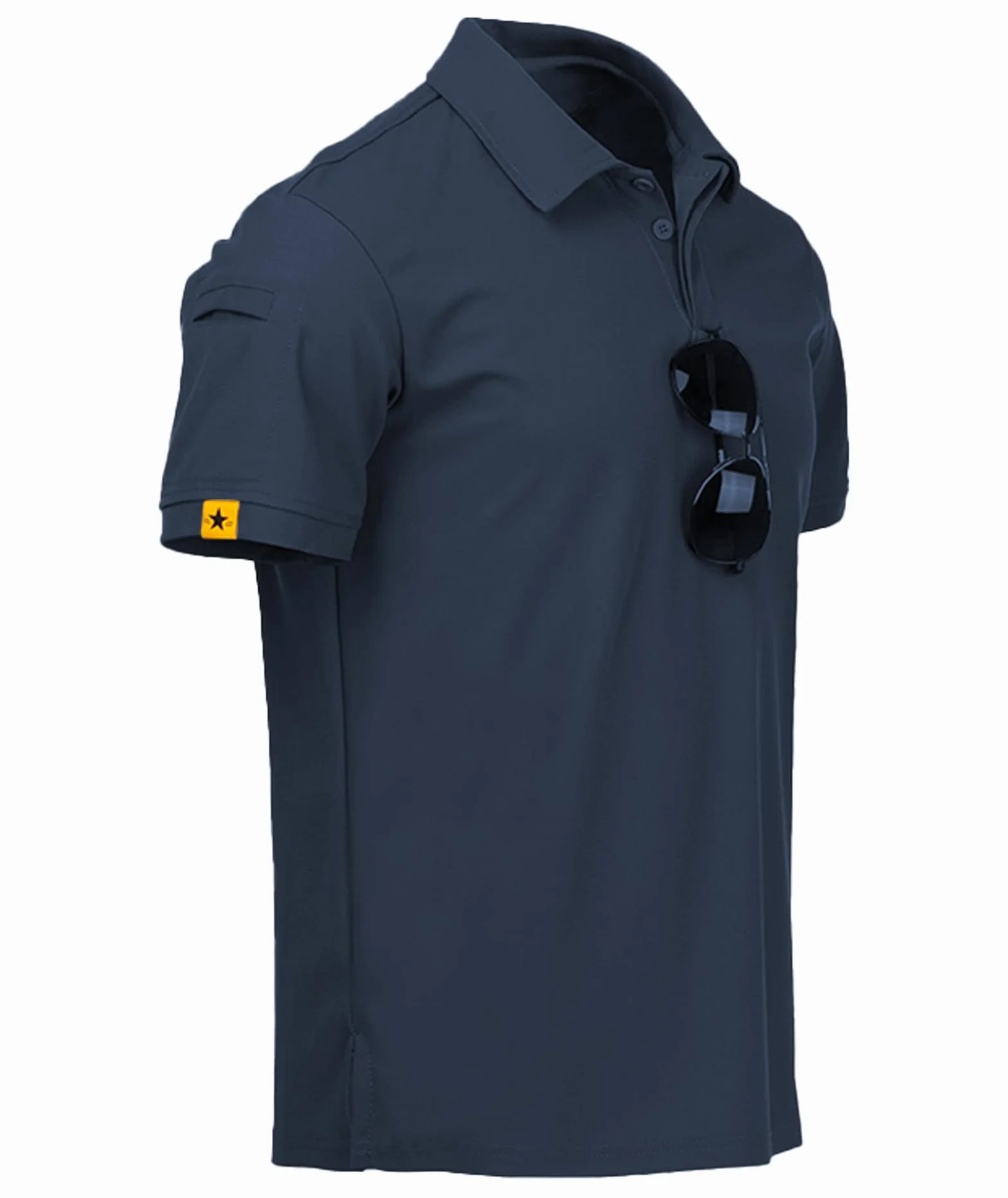 ZITY 5er Pack Poloshirts Herren Kurzarm Schnelltrocknend Atmungsaktives T-Shirt Männer Sommer Polohemd Sport Shirt Regular Fit Golf Polo Shirts für Herren