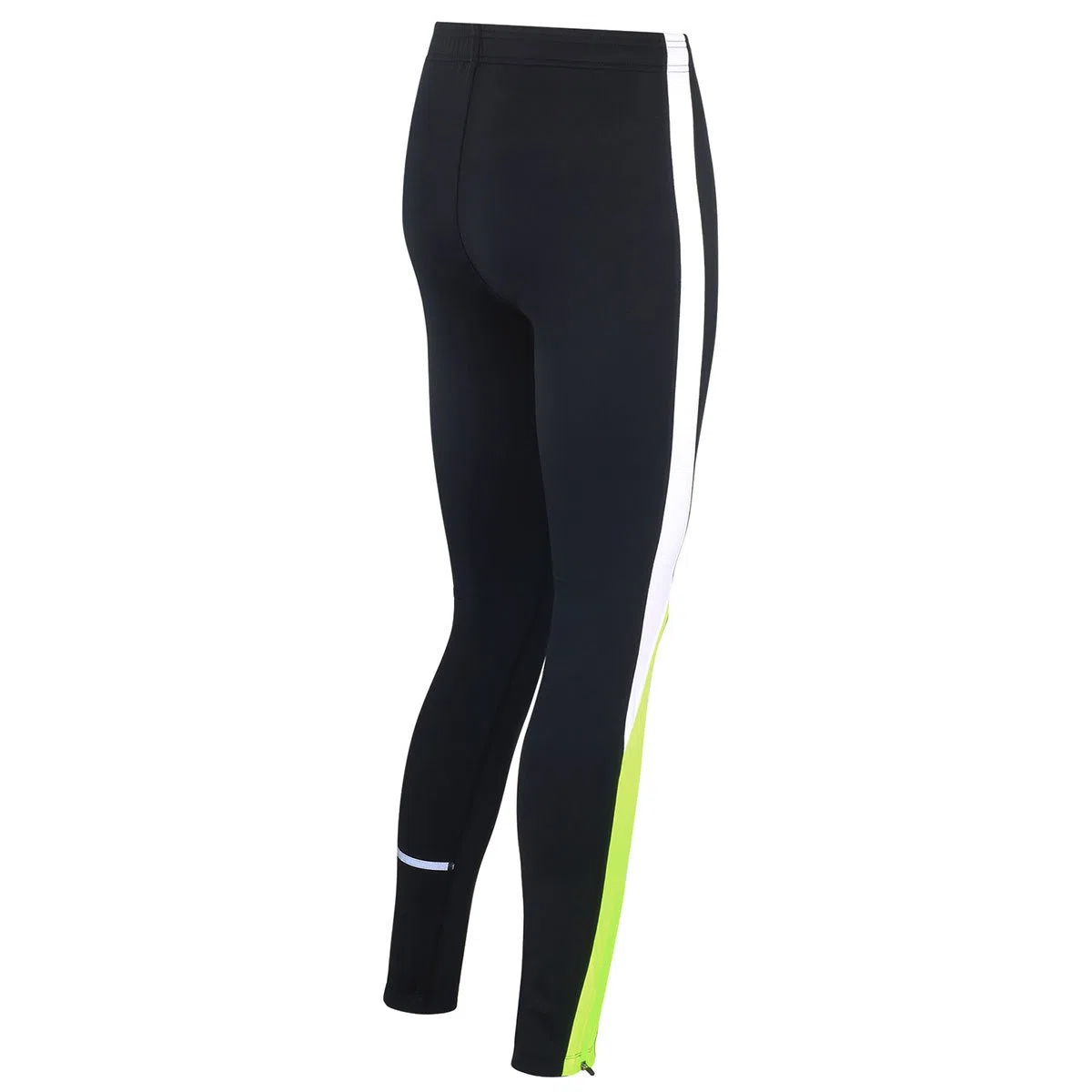 Airtracks Herren Winter Funtions Laufset - Funktions Thermo Laufhose Lang + Thermo Laufshirt Langarm - Warm - Atmungsaktiv - Reflektoren