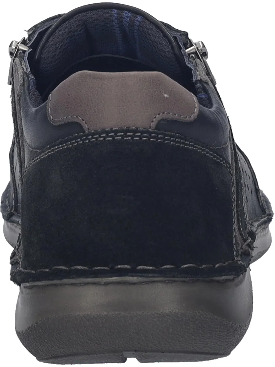 Josef Seibel New Anvers 02 Halbschuh Herren Leder Nappa Klettverschluss