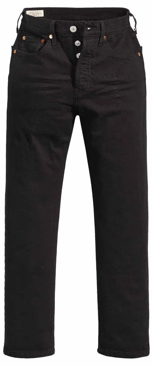 Levi's 501 Crop High Rise Straight Fit Damen Jeanshose