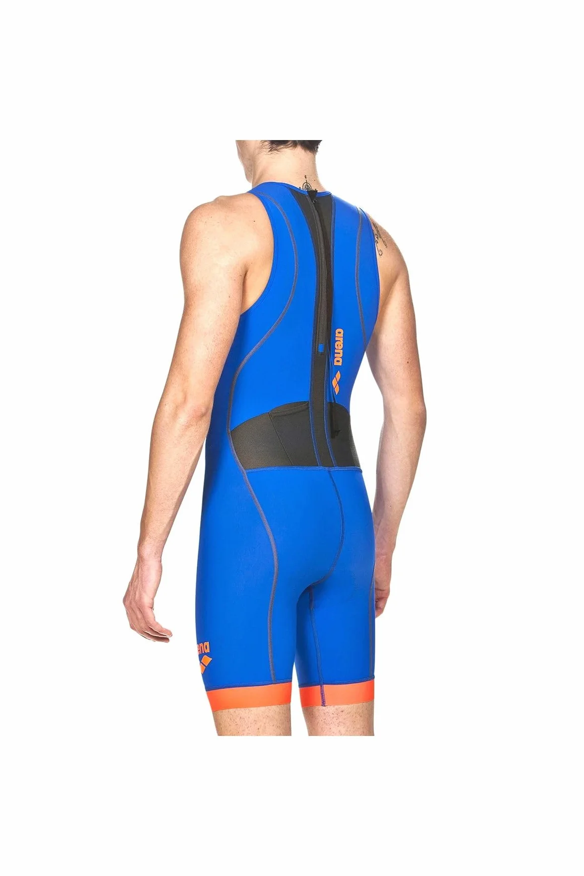 Arena Herren Trisuit St 2.0 Badeanzug mit Reißverschluss hinten