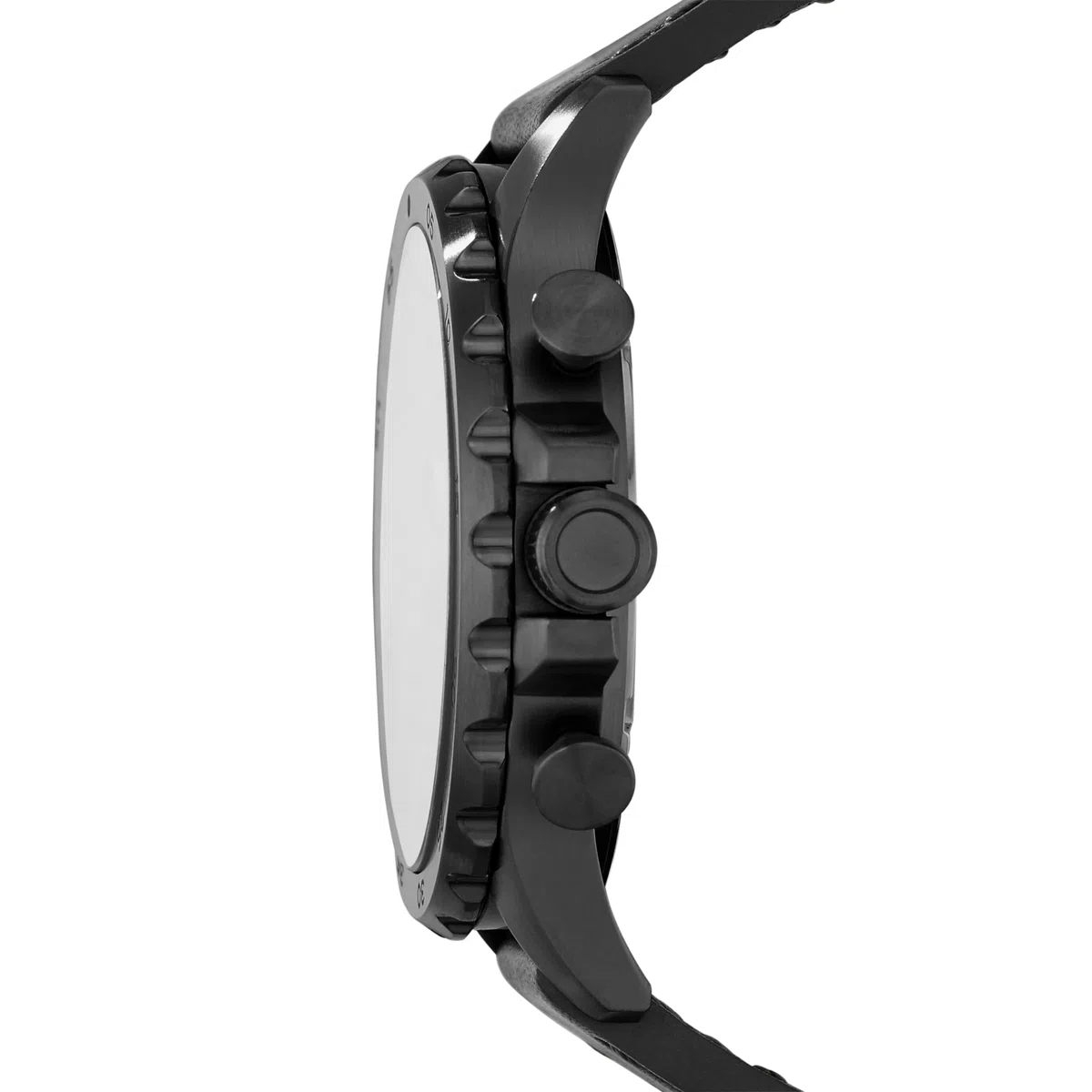 Fossil Nate Uhr für Herren, Quarzwerk Chronograph mit Edelstahl- oder Lederarmband
