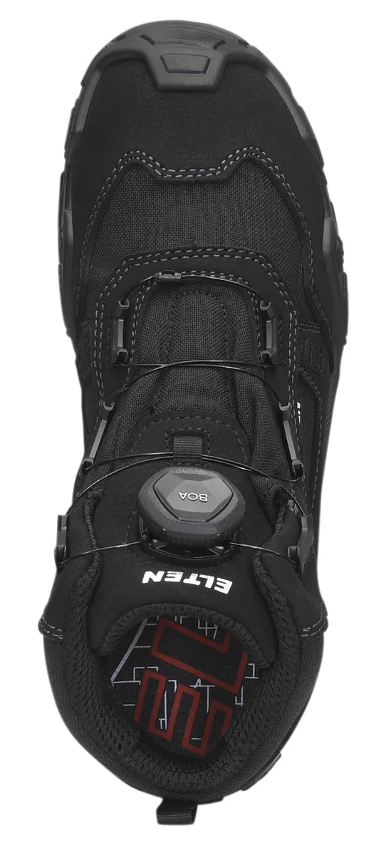 ELTEN Unisex Mike Boa® Black Mid Esd S3sSicherheitsstiefel