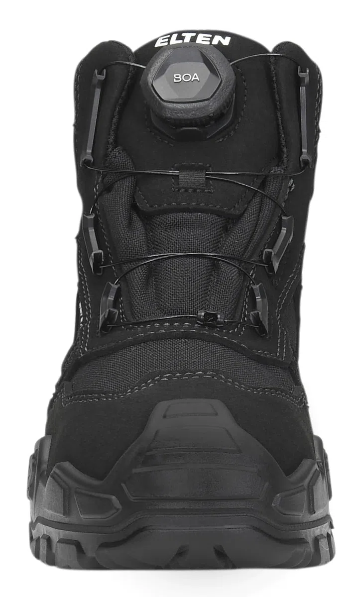 ELTEN Unisex Mike Boa® Black Mid Esd S3sSicherheitsstiefel