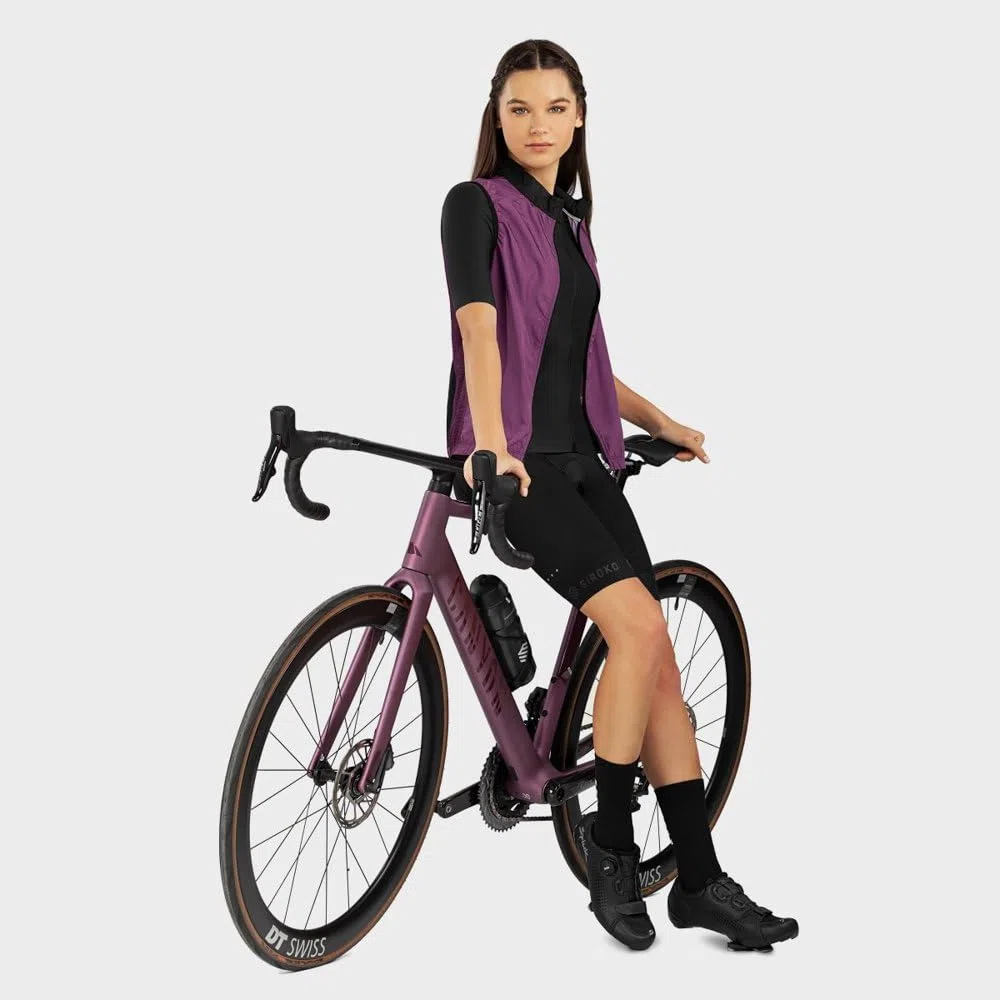 SIROKO Ultraleichtes SRX Pro Radtrikot Damen Kurzarm Fahrradbekleidung Aerodynamisch Race Fit