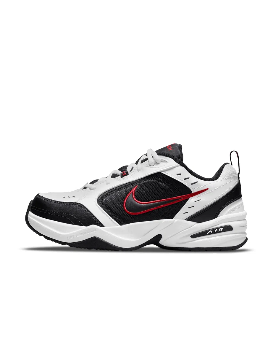 Nike Herren Air Monarch Iv Sneaker, Weiß Schwarz, 45 EU