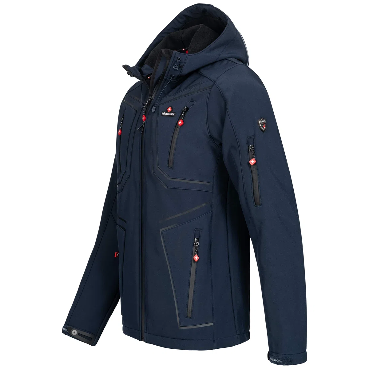 Höhenhorn Schilthorn Herren Softshell Jacke Outdoor Funktionsjacke Freizeitjacke Wasserabweisend Atmungsaktiv Winddicht