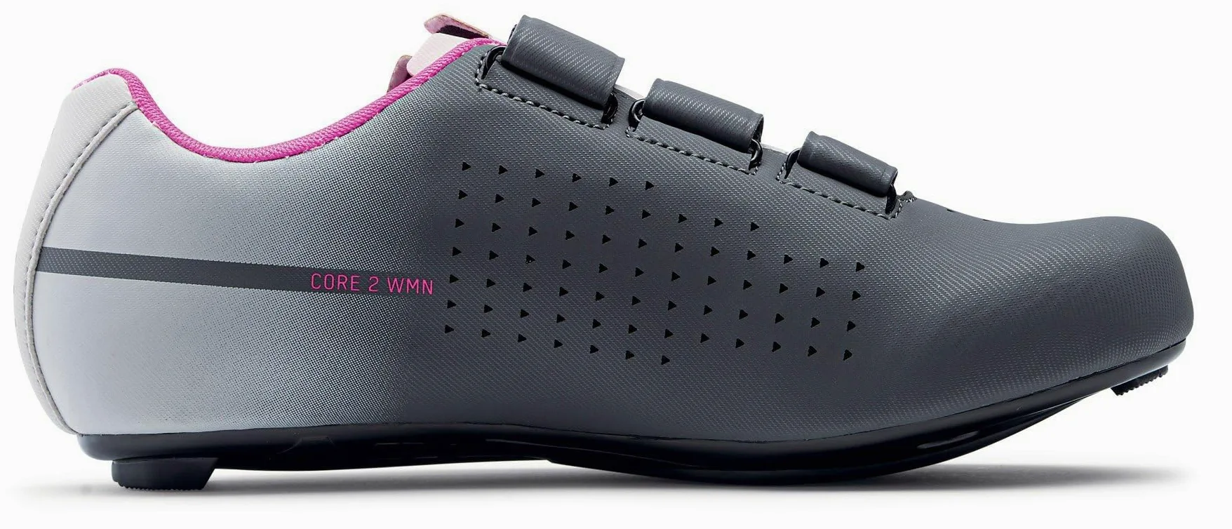 Northwave Core 2 Damen - Rennrad Fahrradschuhe mit NRG Air Carbon Sohle, SPD kompatibel, atmungsaktiver Unibody Konstruktion