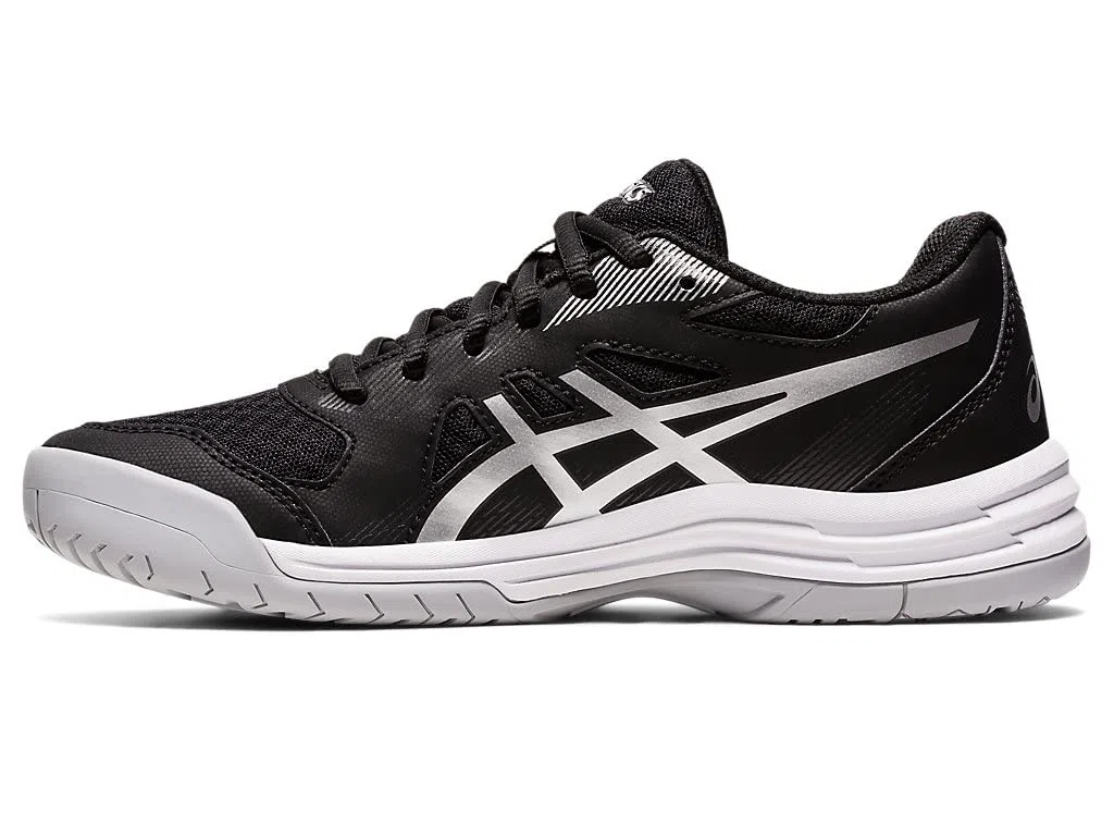 ASICS Damen Volleyballschuhe Upcourt 5 Volleyballschuh White, Turquoise 40 EU