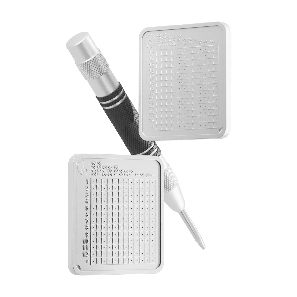 Sichere Kryptowährung Brieftasche OneKey KeyTag, Hardware Cold Wallet Krypto Seed Storage Backup, 2 Bitcoin Cryptocurrency Schlüsselwort Aufbewahrung Titanteller-Set, Ledger/Trezor/KeepKey-kompatibel