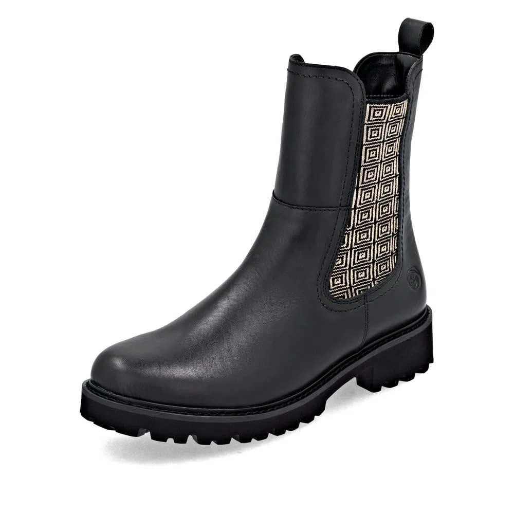 Remonte Damen Klassische Stiefeletten D8694, Frauen Stiefeletten,lose Einlage