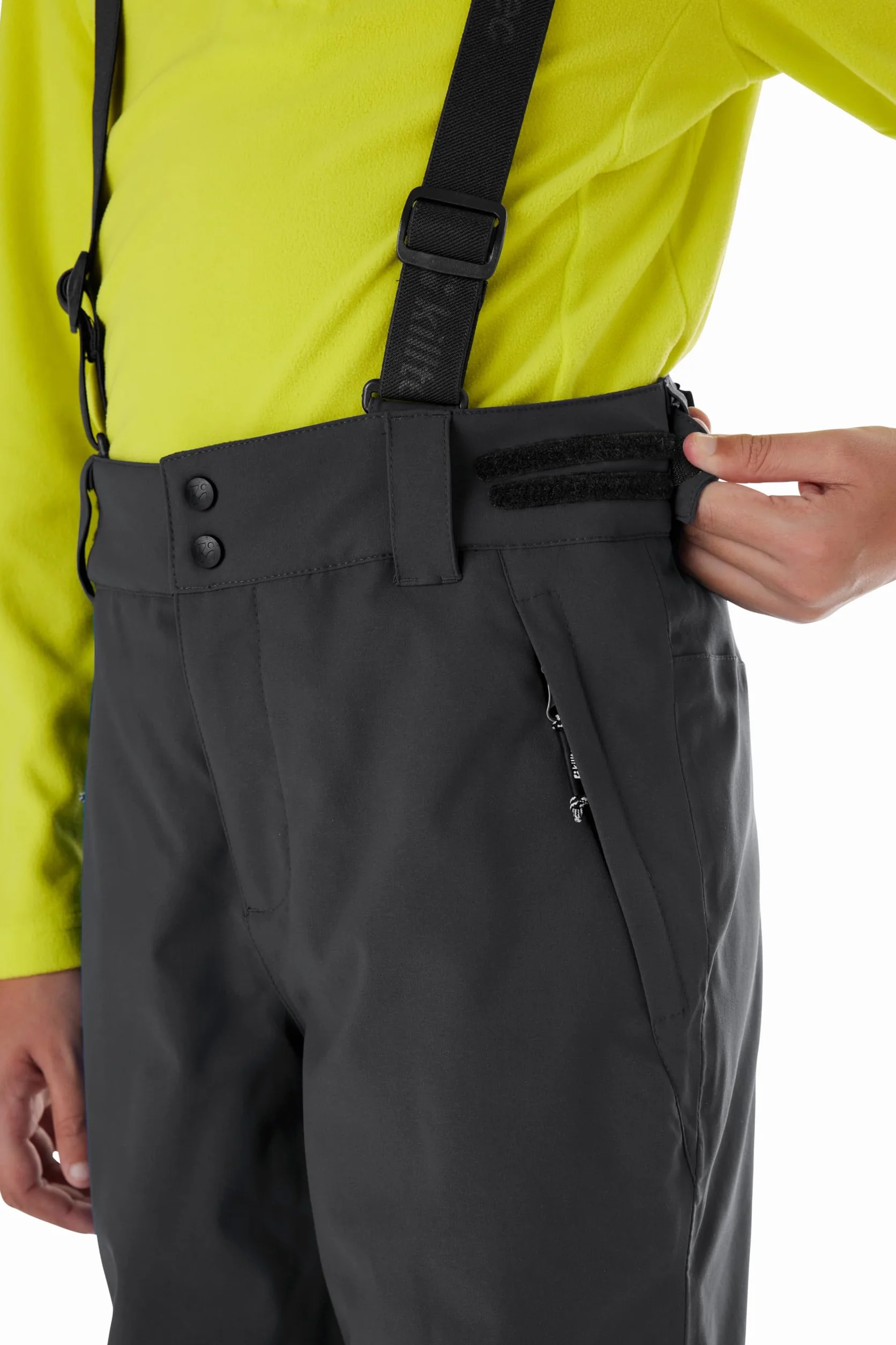 Killtec Jungen Funktionshose/Skihose mit abzippbarem Latz, Schneefang und Kantenschutz Ksw 79 Bys Ski Pnts