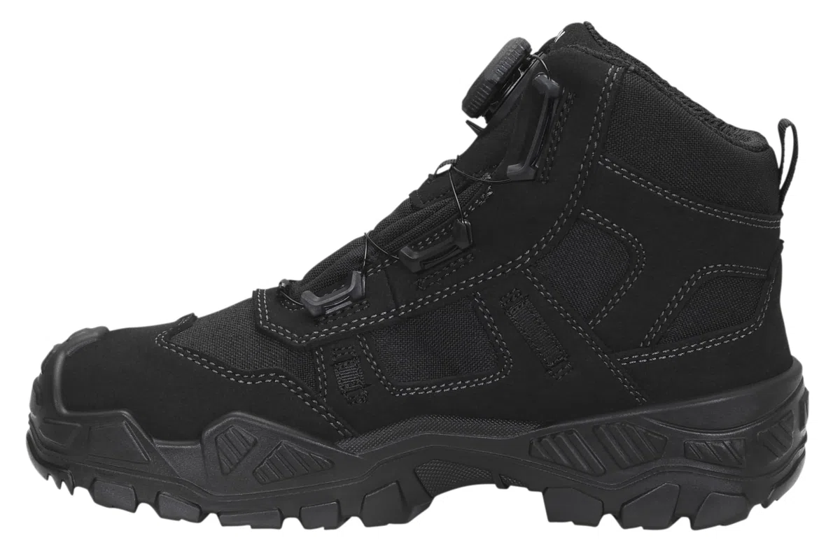 ELTEN Unisex Mike Boa® Black Mid Esd S3sSicherheitsstiefel