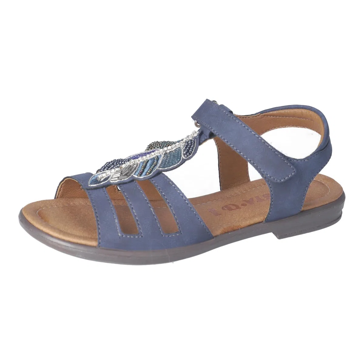 RICOSTA Mädchen Riemchensandalen Amelie, Kinder Sandalen, Weite: MITTEL