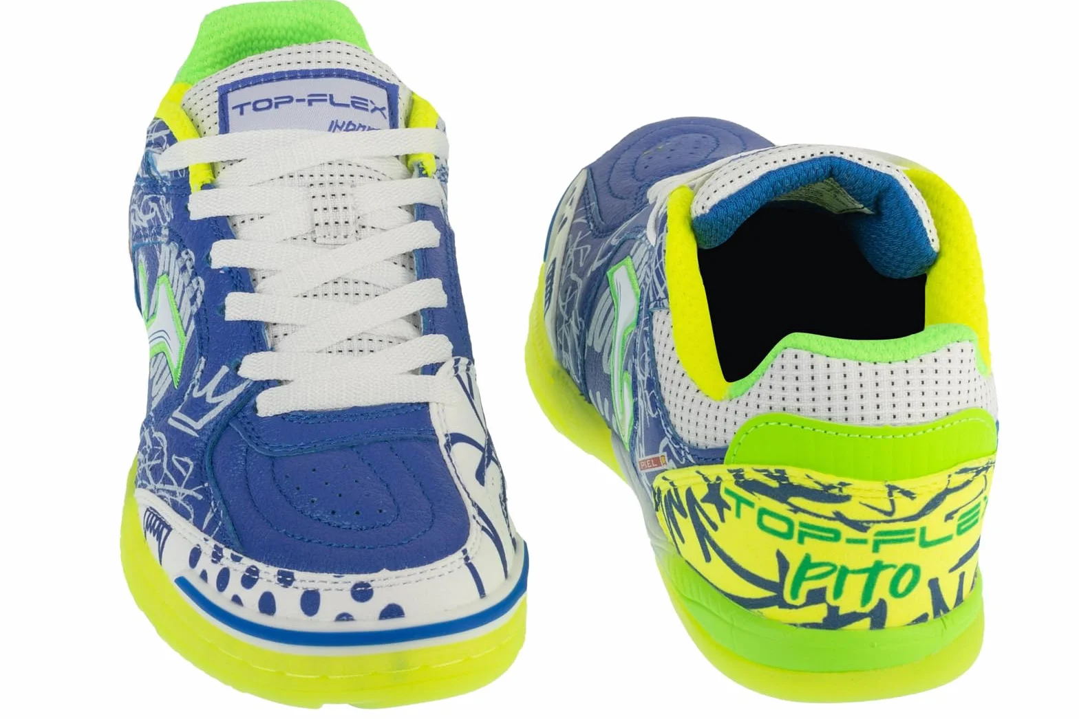 Joma Top Flex 2564 IN TOPW2564IN, Herren, Hallenschuhe, Royal Blue Pito