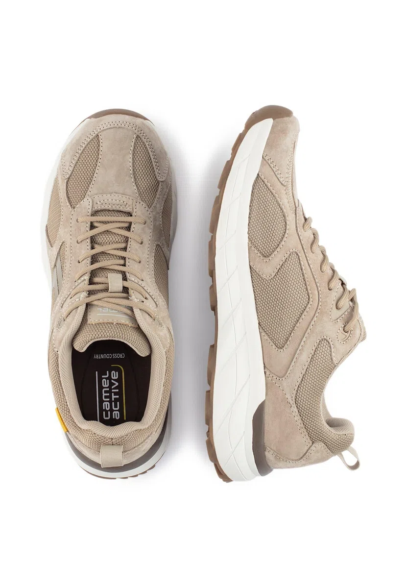 camel active Herren Sneaker mit griffiger Sohle