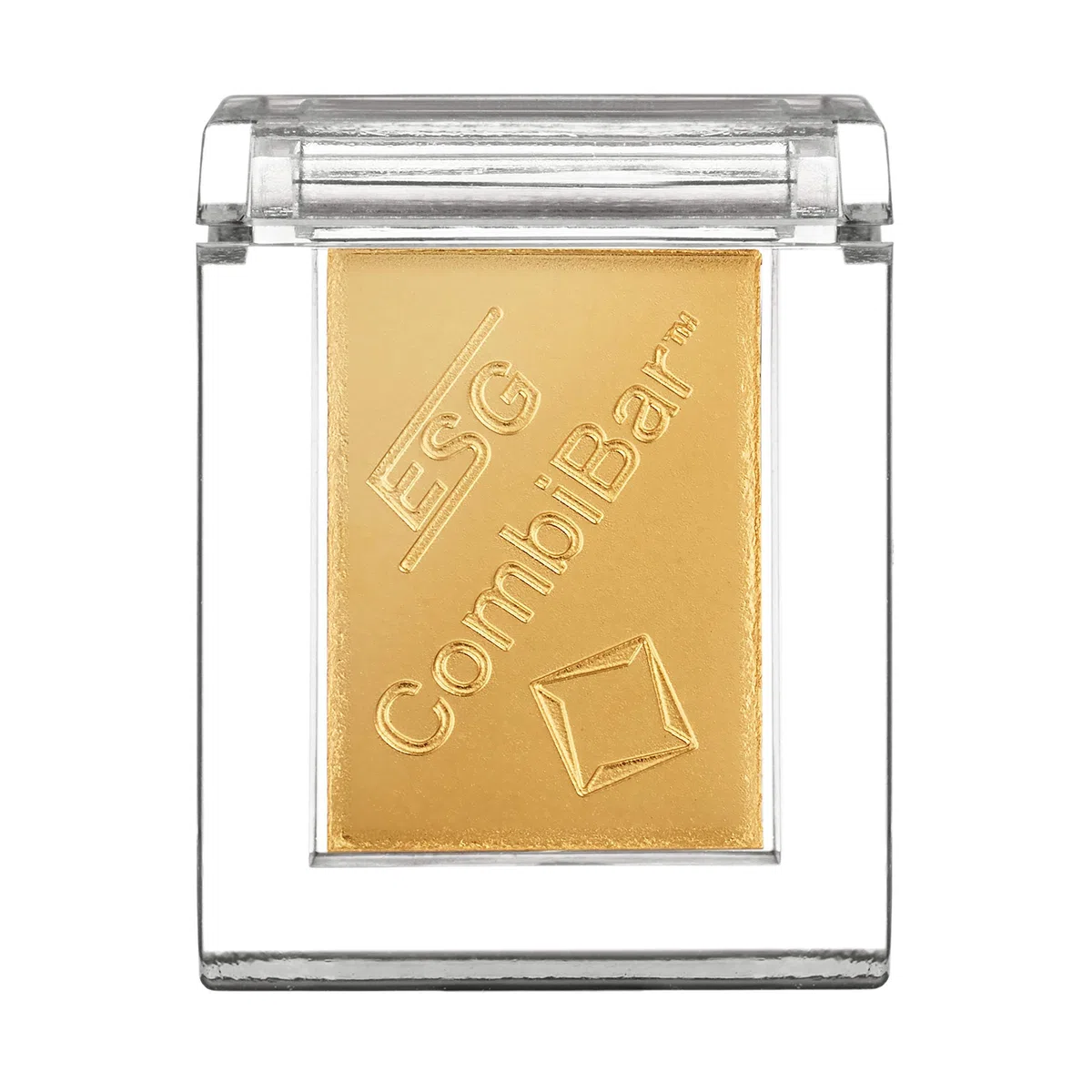 Goldstücke24 - Geschenk zur Kommunion - Goldbarren 1g in hochwertiger Kapsel inkl. Etui (weiß) und Grußkarte - Gold zur Kommunion verschenken