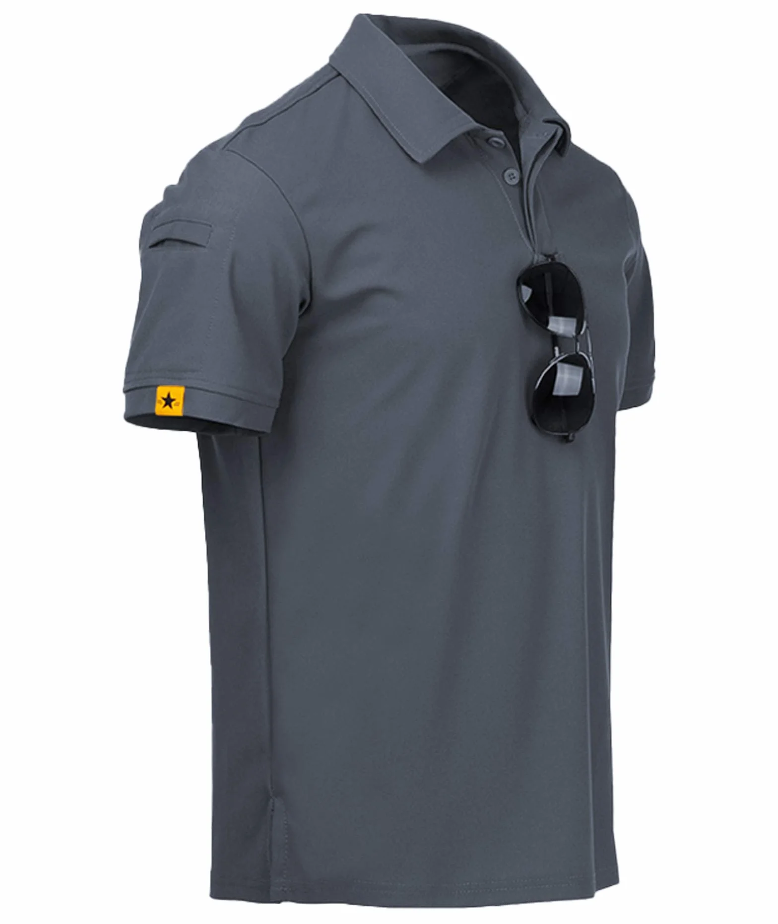 ZITY 5er Pack Poloshirts Herren Kurzarm Schnelltrocknend Atmungsaktives T-Shirt Männer Sommer Polohemd Sport Shirt Regular Fit Golf Polo Shirts für Herren