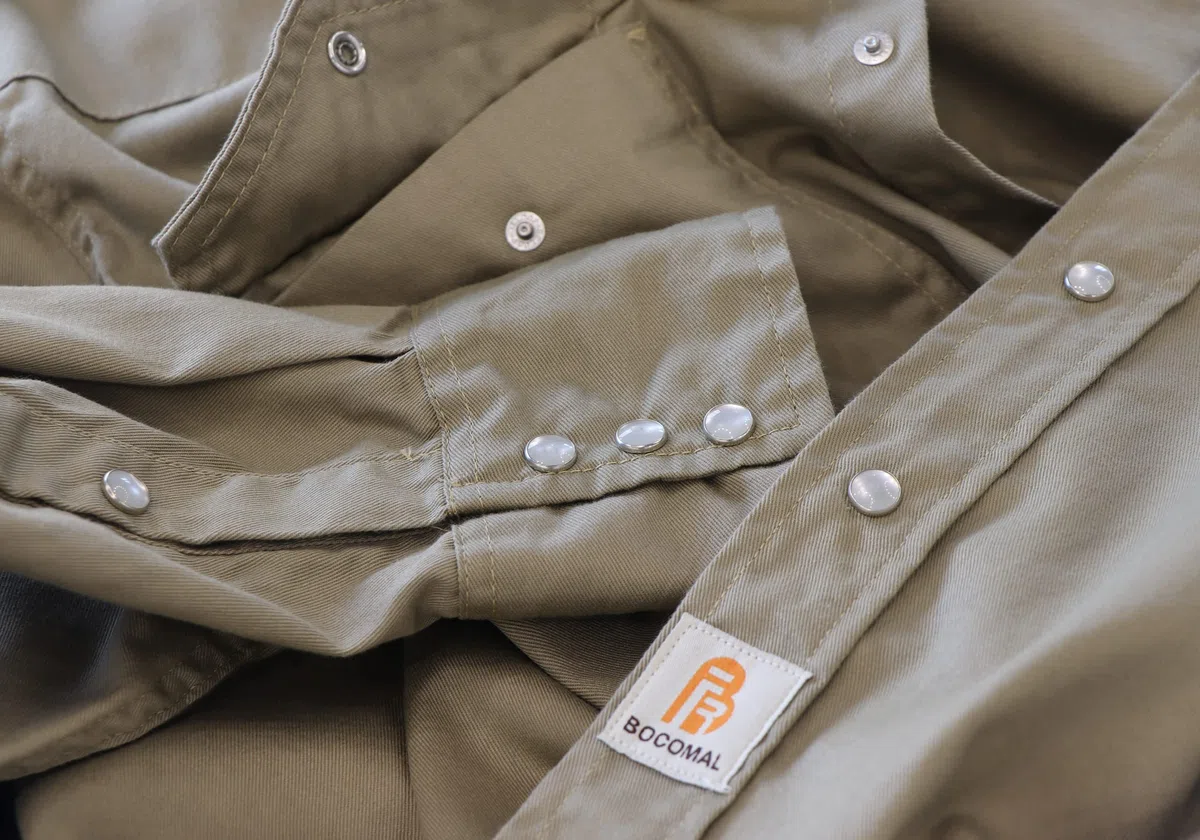 BOCOMAL FR Shirts High Visibility/Hi Vis Flame Resistant/Fire Retardant Shirt 198.4 g Men's Shirts