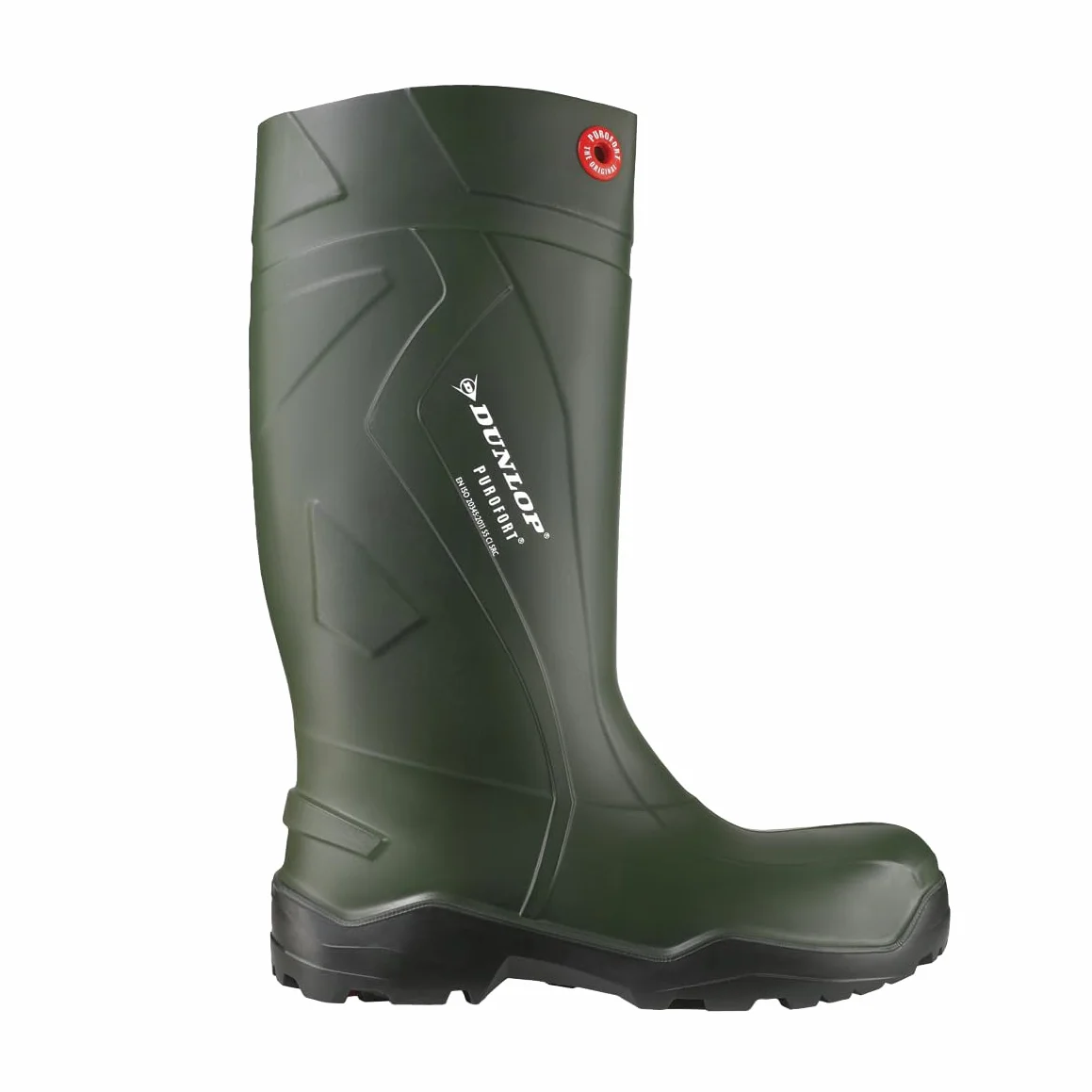 DUNLOP Protective Footwear, C762933, Purofort+ Full Safety, Dunkelgrau/Rot/Schwarz