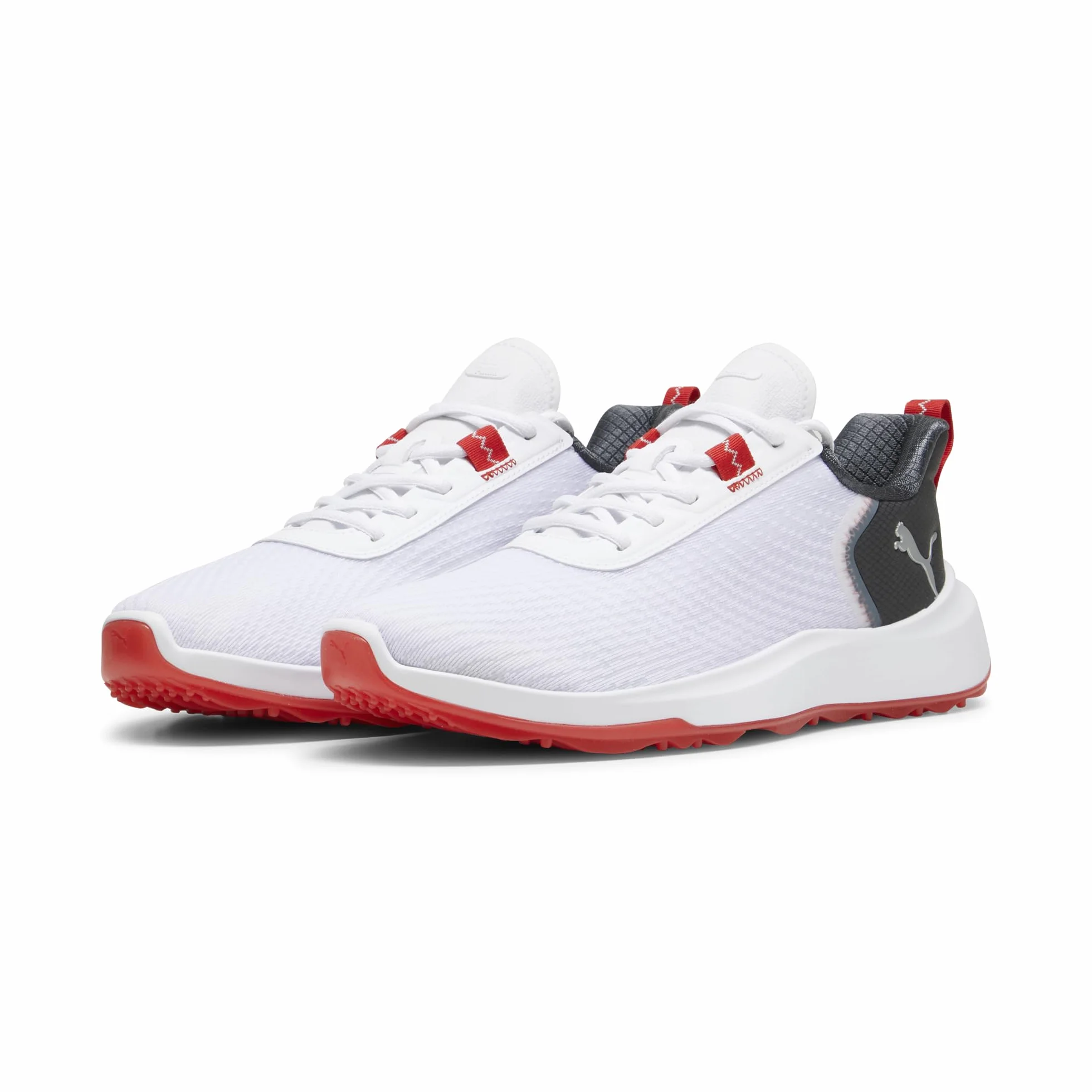 PUMA Herren Fusion Crush Sport Golfschuhe, White-Dark Coal, 47 EU