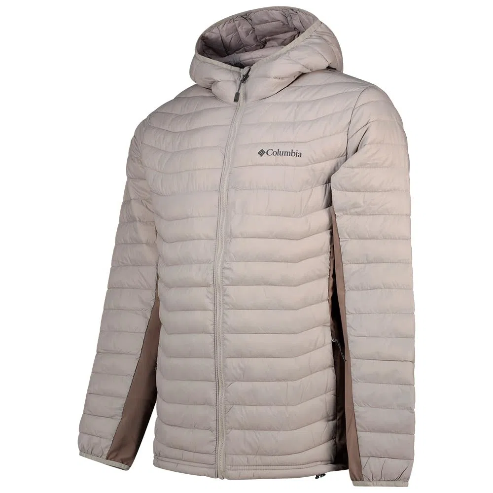 Columbia Powder Pass Hybrid Hooded Jacket, Steppjacke mit Kapuze für Herren