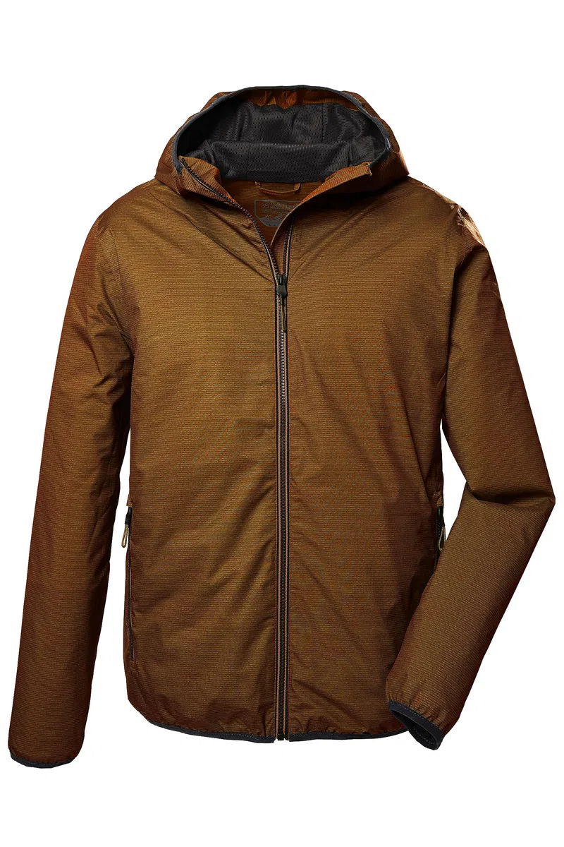 Killtec Herren Kos 258 Mn Jckt Funktionsjacke mit Kapuze, Outdoorjacke packbar