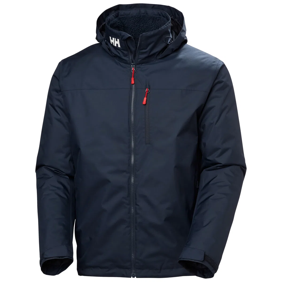Helly Hansen Herren Midlayer Crew Jacke 2.0 mit Kapuze, Wasserdichte, Isolierte Outdoorjacke