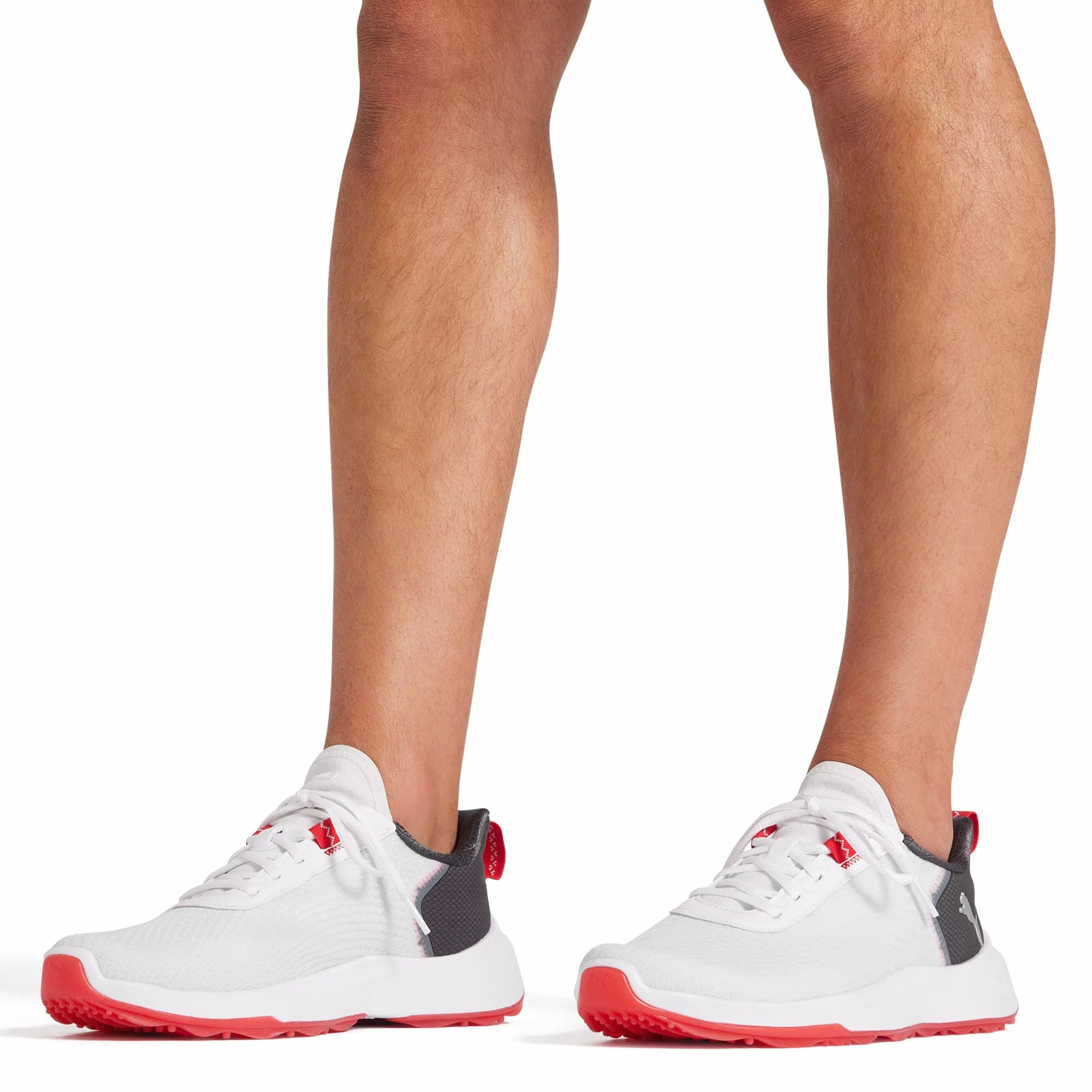 PUMA Herren Fusion Crush Sport Golfschuhe, White-Dark Coal, 47 EU