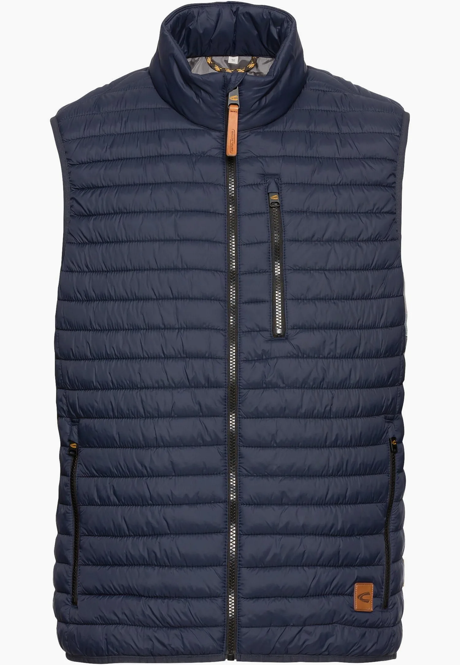 camel active Herren Steppweste aus recyceltem Polyamid