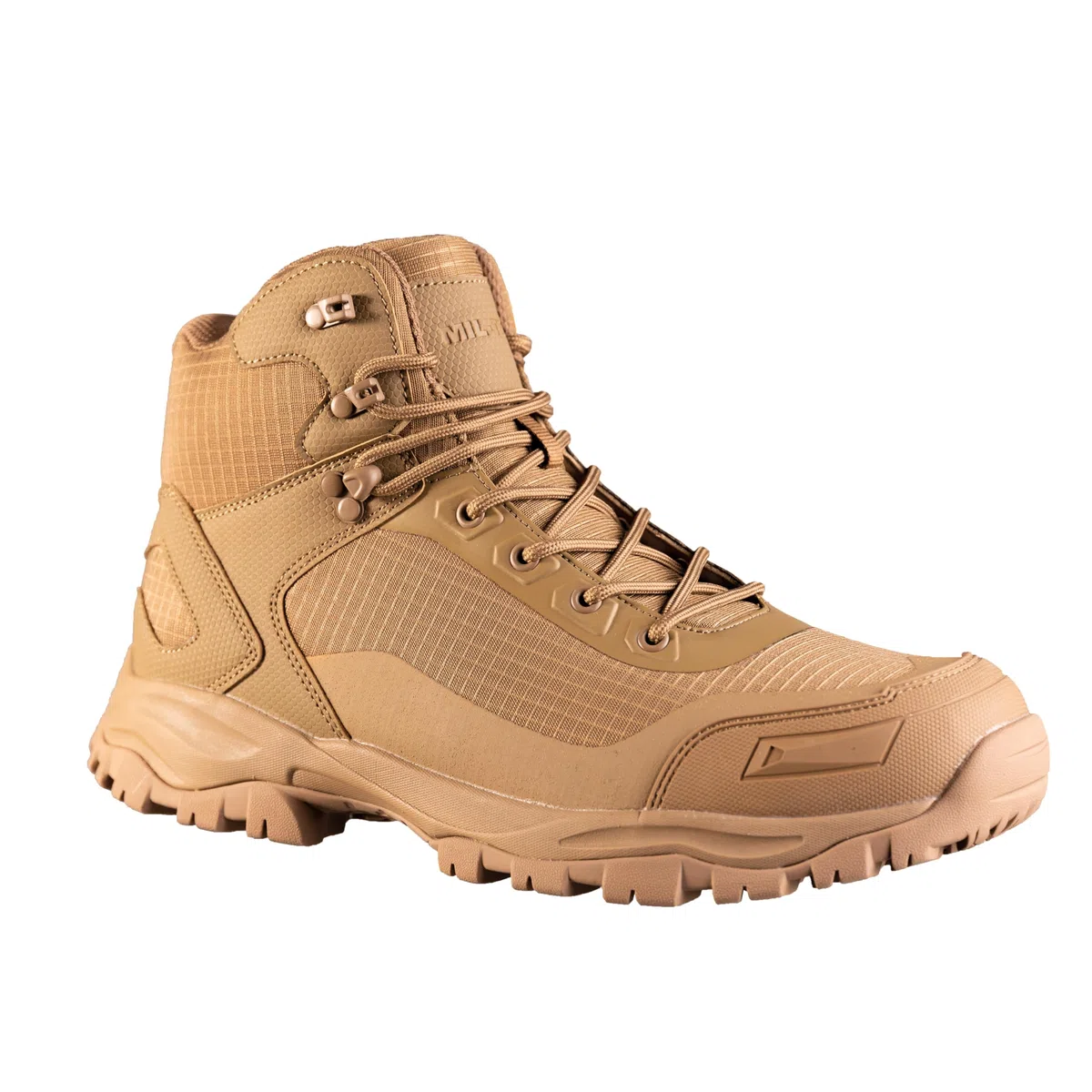 Mil-Tec Tactical Boot Lightweight Einsatzschuh mit Speed-Lace-System verstärktem Zehenbereich Ripstop-Schuh rutschfester Sohle Outdoor Arbeit