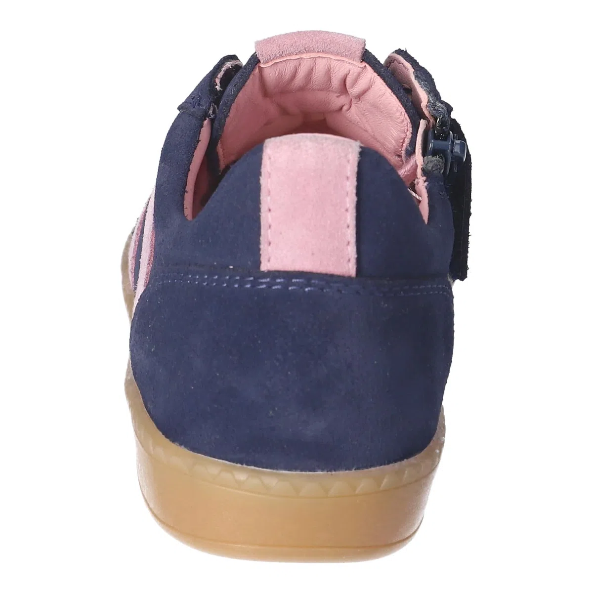 RICOSTA Mädchen Low-Top Sneaker London, Kinder Halbschuhe, lose Einlage, Turnschuhe, Laufschuhe, schnürschuhe, schnürer, Nautic/rosa (170), 36 EU