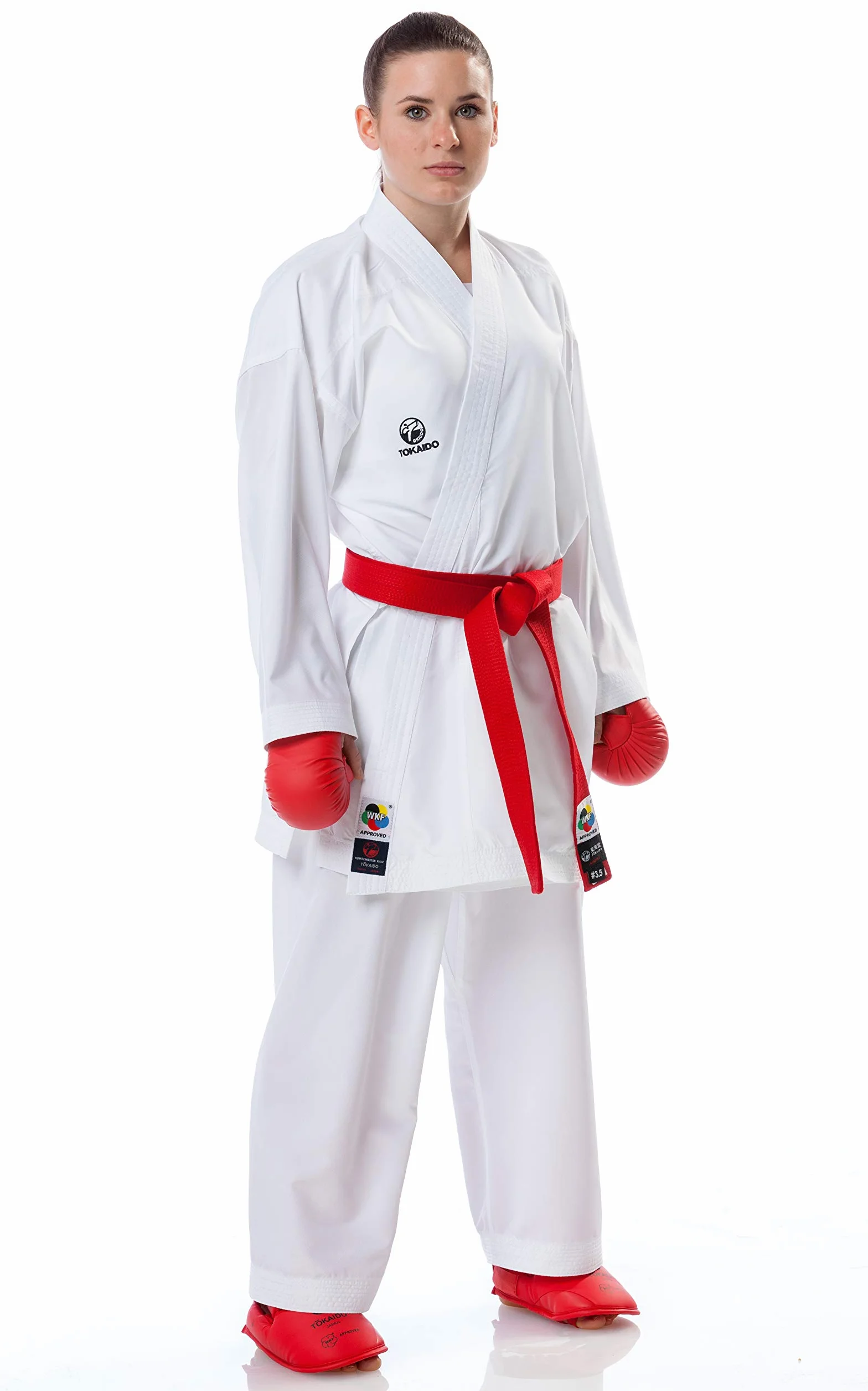 Tokaido Karateanzug, Kumite Master RAW, WKF, Karategi, weiß