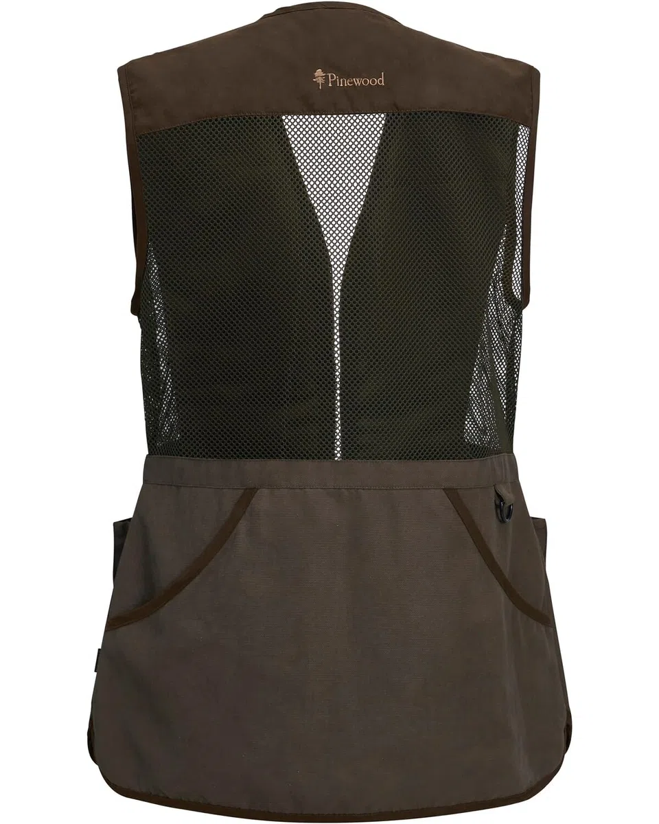 Pinewood Jagdweste Damen Suede Brown