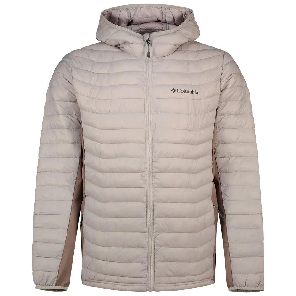 Columbia Powder Pass Hybrid Hooded Jacket, Steppjacke mit Kapuze für Herren